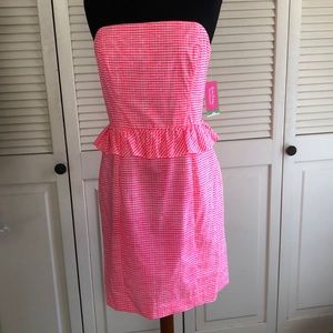 Lilly Pulitzer strapless dress